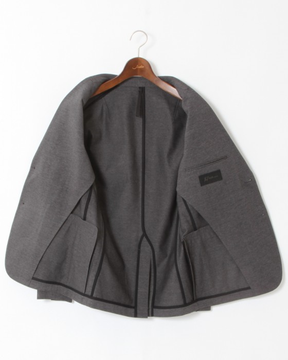 H.I.P by SOLIDOコットンポリエステル超度詰め天竺ジャケット【COTTON POLYESTER DOZUME TENJIKU JACKET】09l