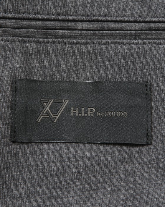H.I.P by SOLIDOコットンポリエステル超度詰め天竺ジャケット【COTTON POLYESTER DOZUME TENJIKU JACKET】11l