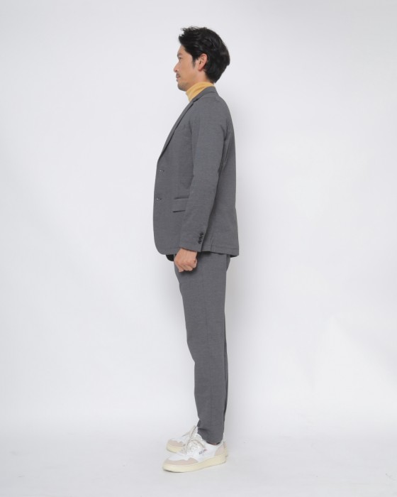 H.I.P by SOLIDOコットンポリエステル超度詰め天竺ジャケット【COTTON POLYESTER DOZUME TENJIKU JACKET】20l