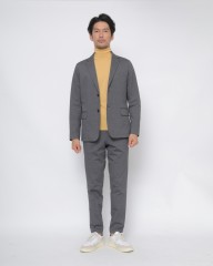 H.I.P by SOLIDOコットンポリエステル超度詰め天竺ジャケット【COTTON POLYESTER DOZUME TENJIKU JACKET】mb_18l
