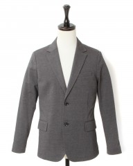 H.I.P by SOLIDOコットンポリエステル超度詰め天竺ジャケット【COTTON POLYESTER DOZUME TENJIKU JACKET】mb_c1