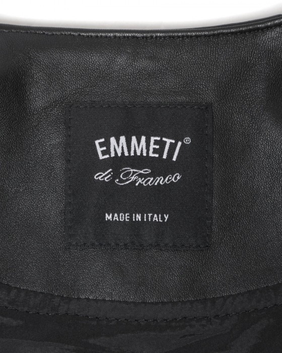 EMMETIラムナッパレザー ノーカラーライダース【FELIX/フェリックス】12l