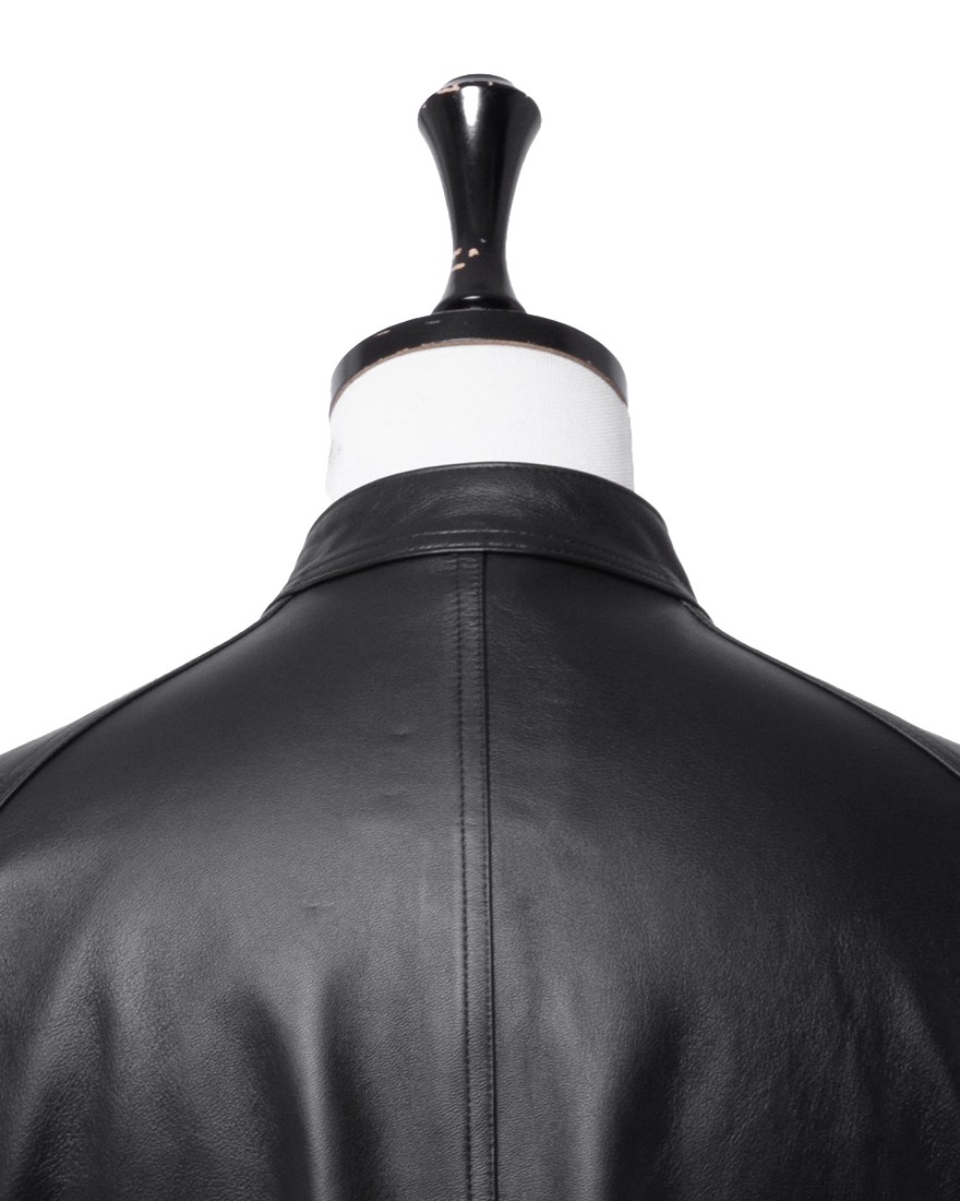 ナッパレザーシングルライダースジャケット【MASSIMO/NAPPA