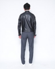 EMMETIナッパレザーシングルライダースジャケット【MASSIMO/NAPPA CERATA SP07】mb_23l