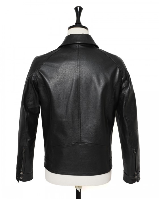 EMMETIカーフレザー ダブルライダースジャケット【GABRIELE 2/ガブリエッレ】04l