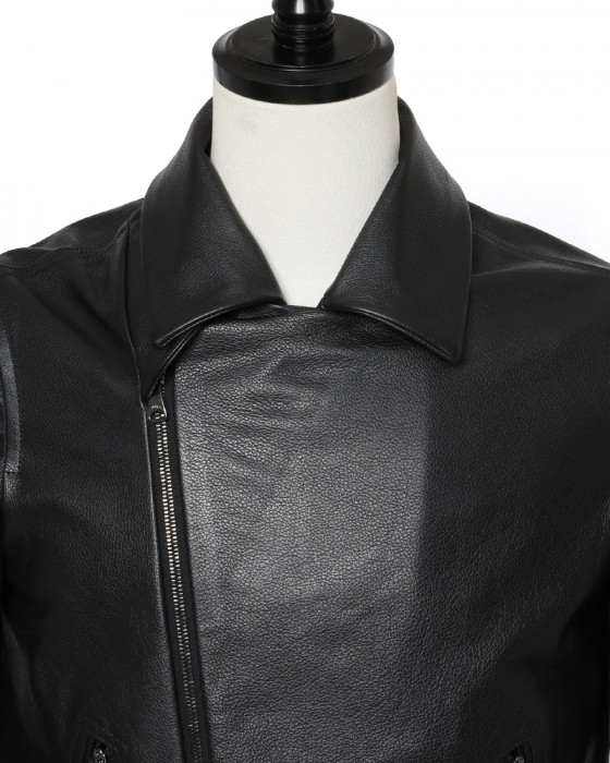 EMMETIカーフレザー ダブルライダースジャケット【GABRIELE 2/ガブリエッレ】06l