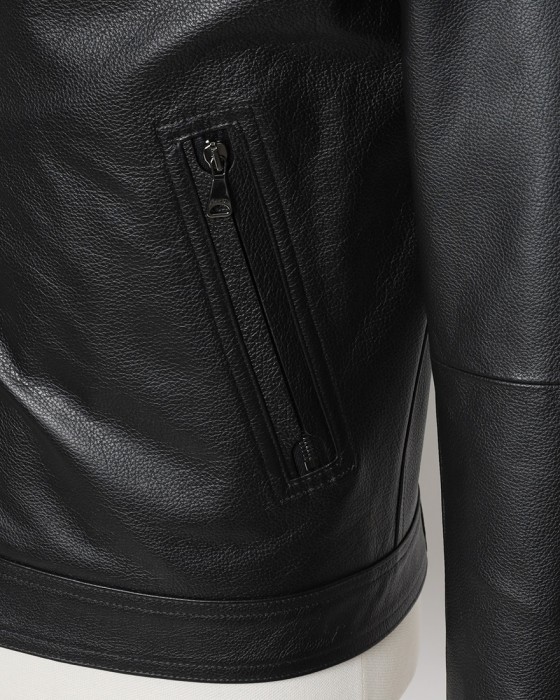 EMMETIカーフレザー ダブルライダースジャケット【GABRIELE 2/ガブリエッレ】09l