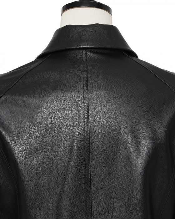 EMMETIカーフレザー ダブルライダースジャケット【GABRIELE 2/ガブリエッレ】11l