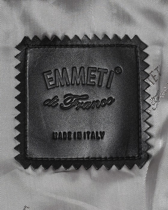 EMMETIカーフレザー ダブルライダースジャケット【GABRIELE 2/ガブリエッレ】15l