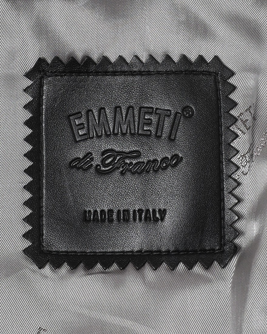 EMMETIカーフレザー ダブルライダースジャケット【GABRIELE 2/ガブリエッレ】15l