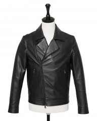 EMMETIカーフレザー ダブルライダースジャケット【GABRIELE 2/ガブリエッレ】mb_c0