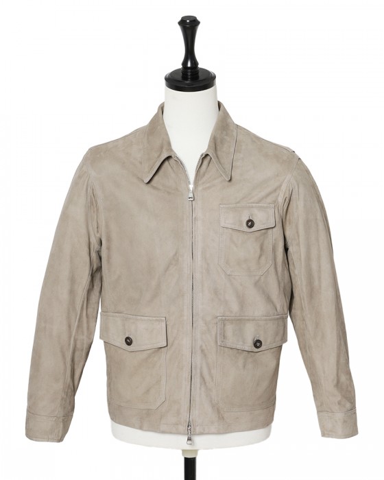 EMMETIラムスエード レザージャケット【ENNIO HERIT】05l