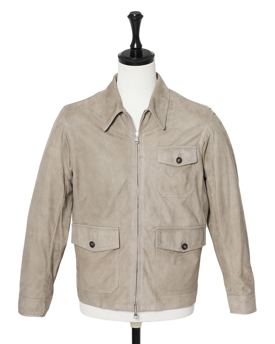 EMMETIラムスエード レザージャケット【ENNIO HERIT】05l