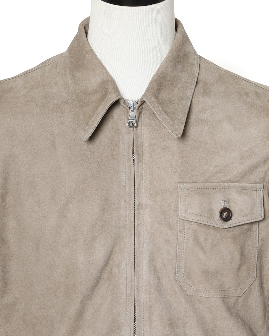 EMMETIラムスエード レザージャケット【ENNIO HERIT】06l