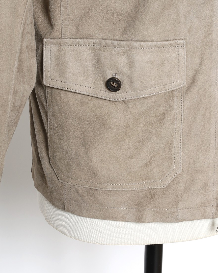 EMMETIラムスエード レザージャケット【ENNIO HERIT】08l