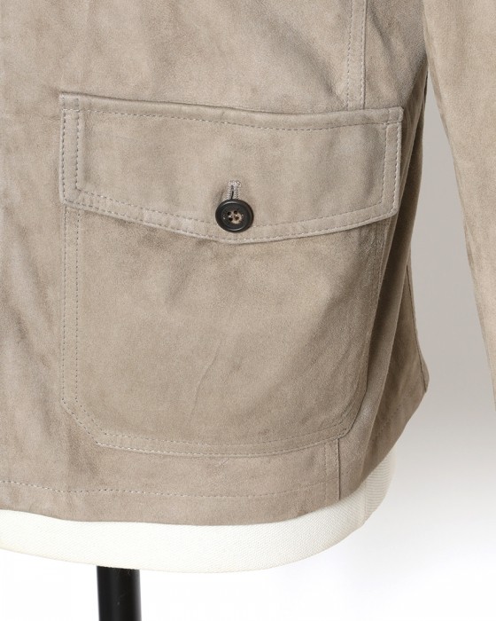 EMMETIラムスエード レザージャケット【ENNIO HERIT】09l