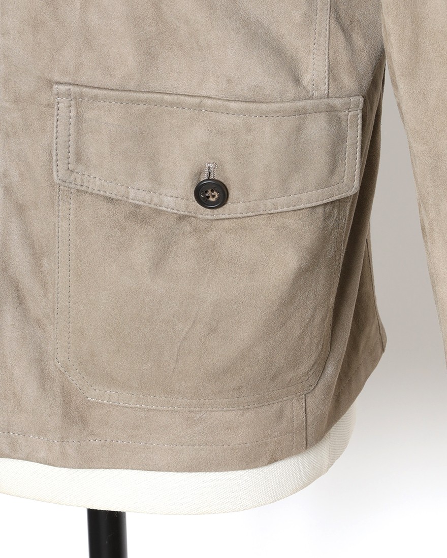 EMMETIラムスエード レザージャケット【ENNIO HERIT】09l