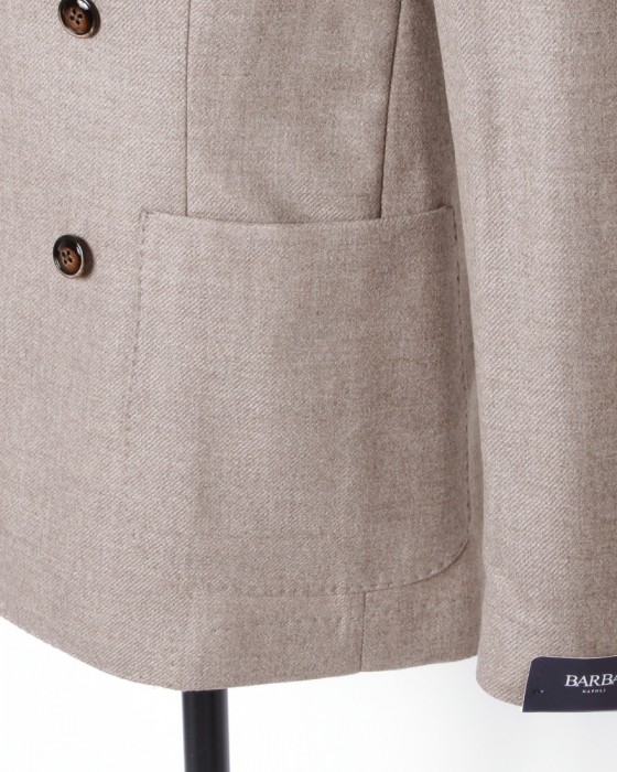 カシミヤ混 ダブル シャツジャケット【EASY】|BARBA(バルバ カシミヤ混 ダブル シャツジャケット【EASY】|BARBA(バルバ