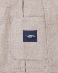 BARBAカシミヤ混 ダブル シャツジャケット【EASY】mb_11l