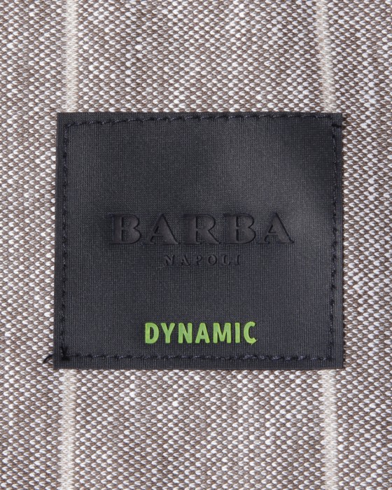 BARBAコットンリネン ストレッチジャージジャケット【DYNAMIC】14l