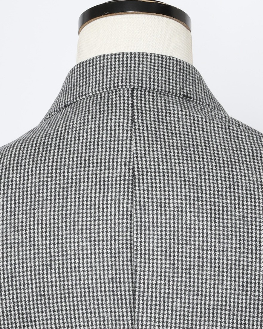 BARBAウールハウンドトゥース ダブルジャケット【BACTIVE/ビーアクティブ】 10l