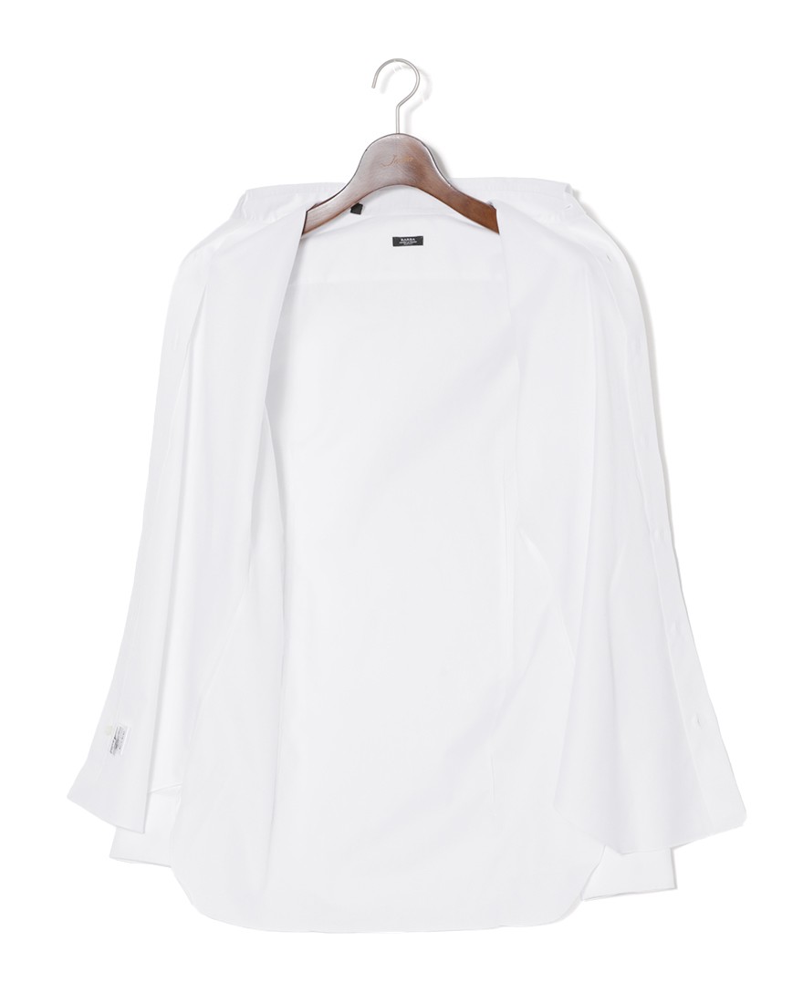 BARBAコットン セミワイドカラーシャツ【Classic】07l