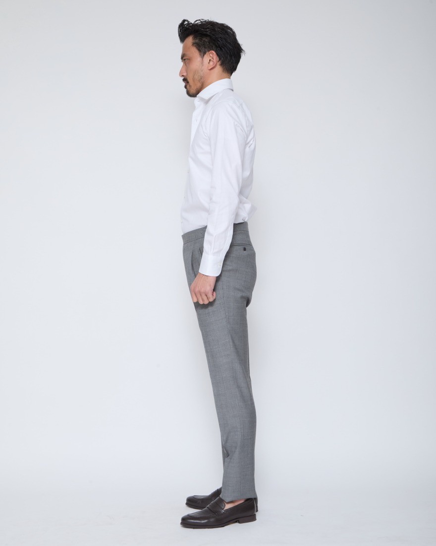 BARBAコットン セミワイドカラーシャツ【Classic】16l