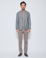 BARBAウールグレンチェック シングルジャケット【BACTIVE/ビーアクティブ】 mb_26l