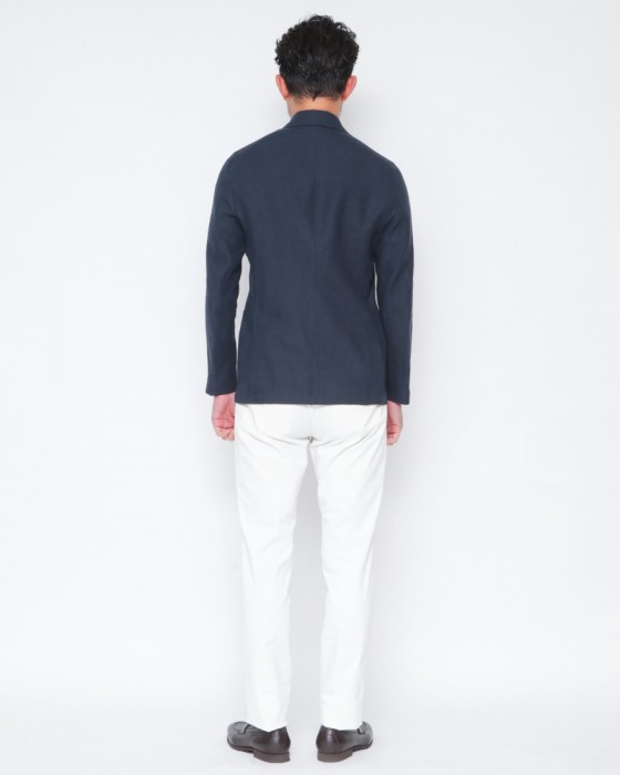 BARBAリネン 4B ダブル ジャケット【EASY DOUBLE】03l