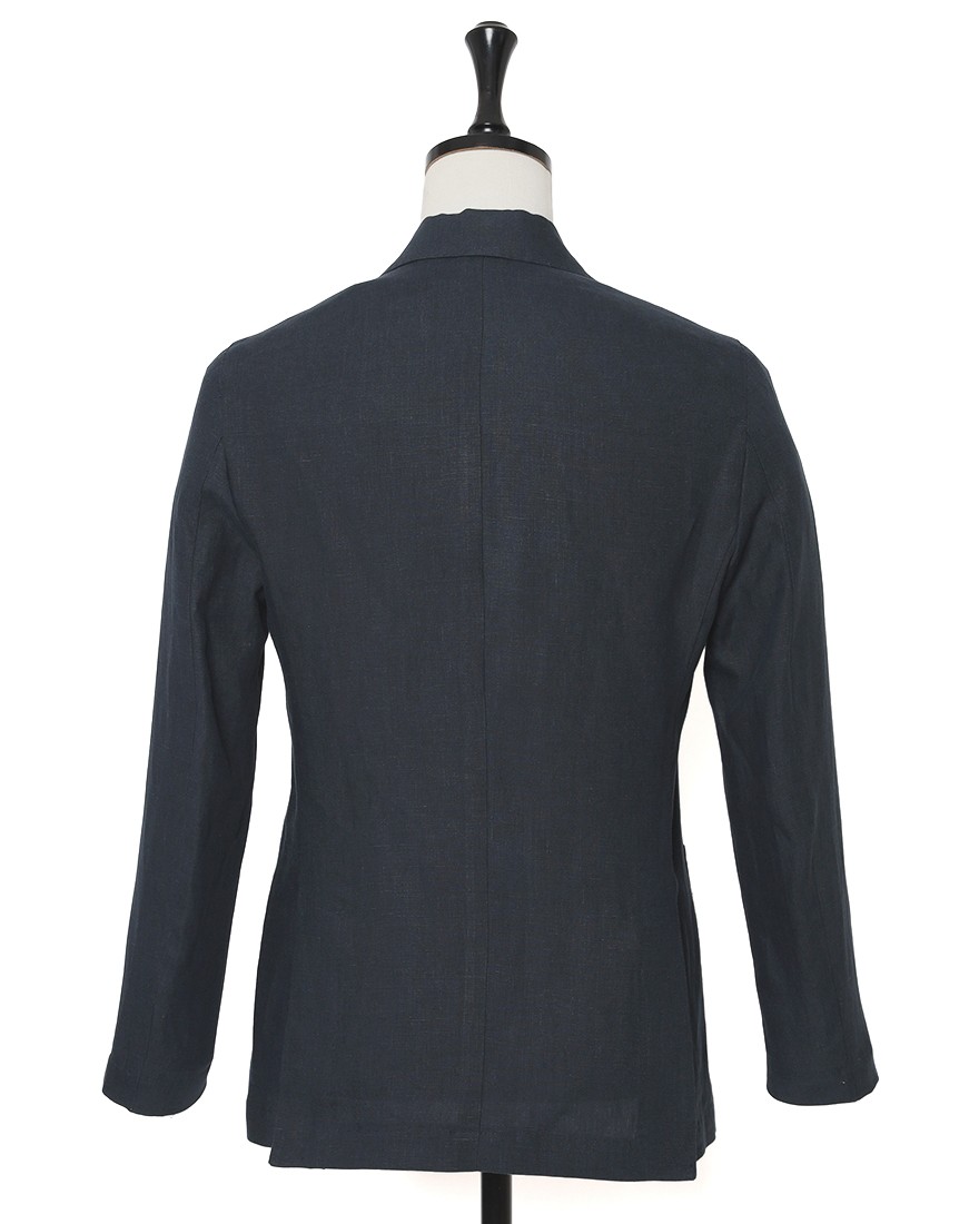 BARBAリネン 4Bダブルブレスト シャツジャケット【EASY DOUBLE】04l