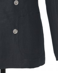 BARBAリネン 4Bダブルブレスト シャツジャケット【EASY DOUBLE】mb_08l