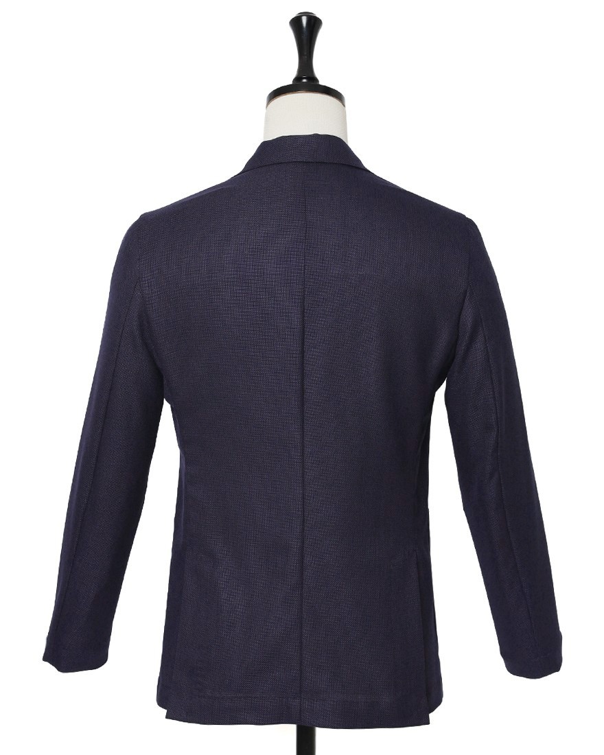 BARBAウール 2Bシングル シャツジャケット【EASY J1】05l