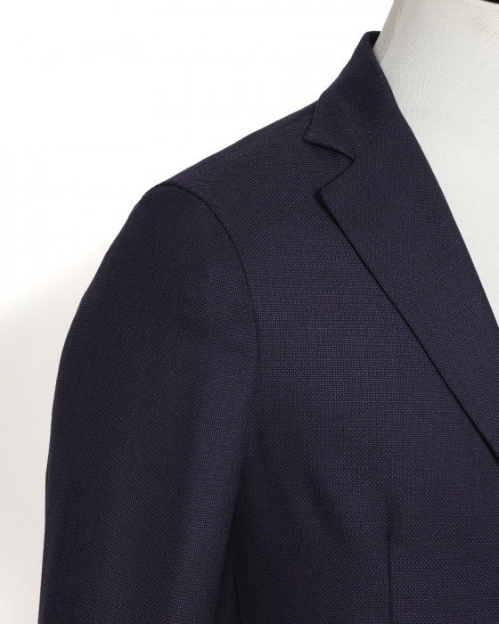 BARBAウール 2Bシングル シャツジャケット【EASY J1】07l