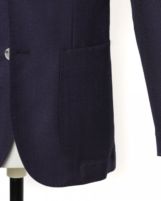 BARBAウール 2Bシングル シャツジャケット【EASY J1】09l