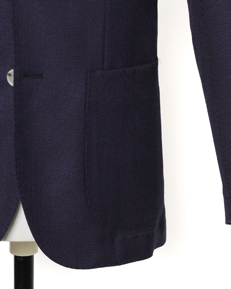 BARBAウール 2Bシングル シャツジャケット【EASY J1】09l