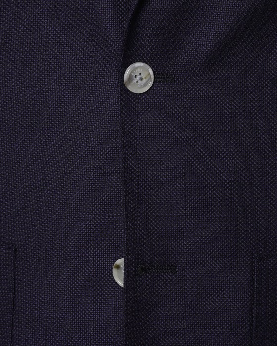 BARBAウール 2Bシングル シャツジャケット【EASY J1】10l