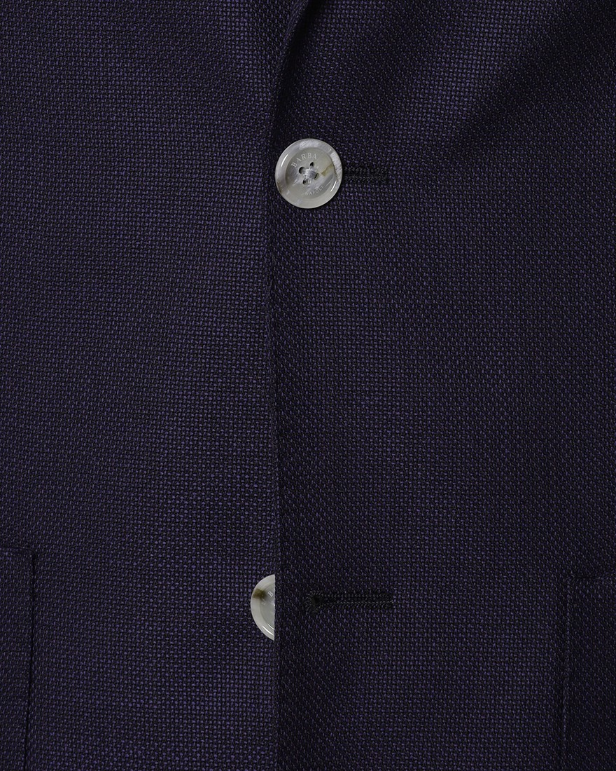 BARBAウール 2Bシングル シャツジャケット【EASY J1】10l