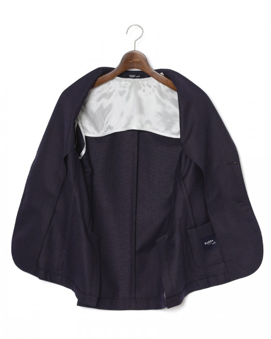 BARBAウール 2Bシングル シャツジャケット【EASY J1】14l