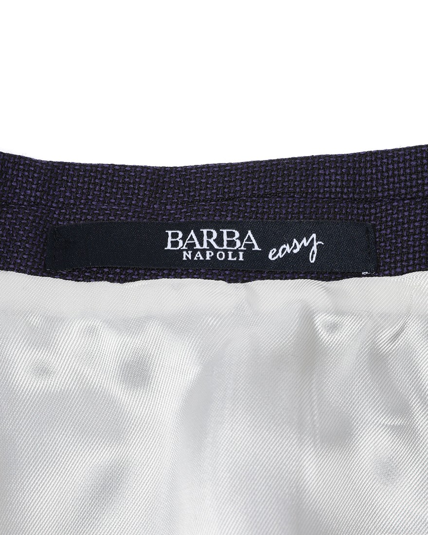 BARBAウール 2Bシングル シャツジャケット【EASY J1】17l