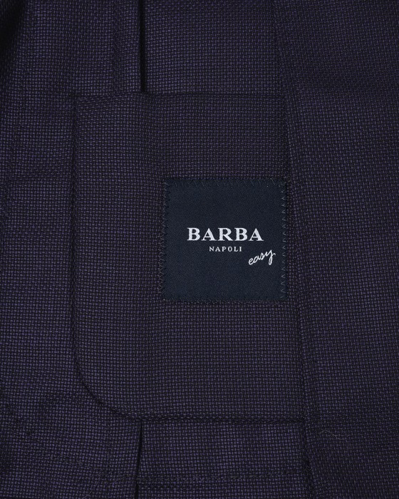 BARBAウール 2Bシングル シャツジャケット【EASY J1】18l