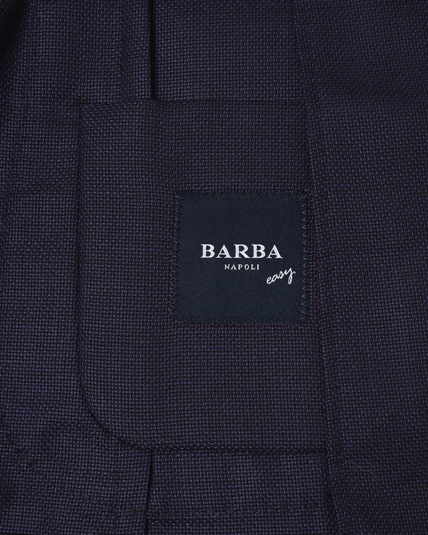 BARBAウール 2Bシングル シャツジャケット【EASY J1】18l