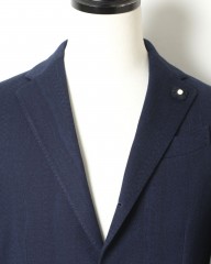 LARDINI(ラルディーニ)エクスクルーシブ ジャージージャガードシングル3Bジャケット