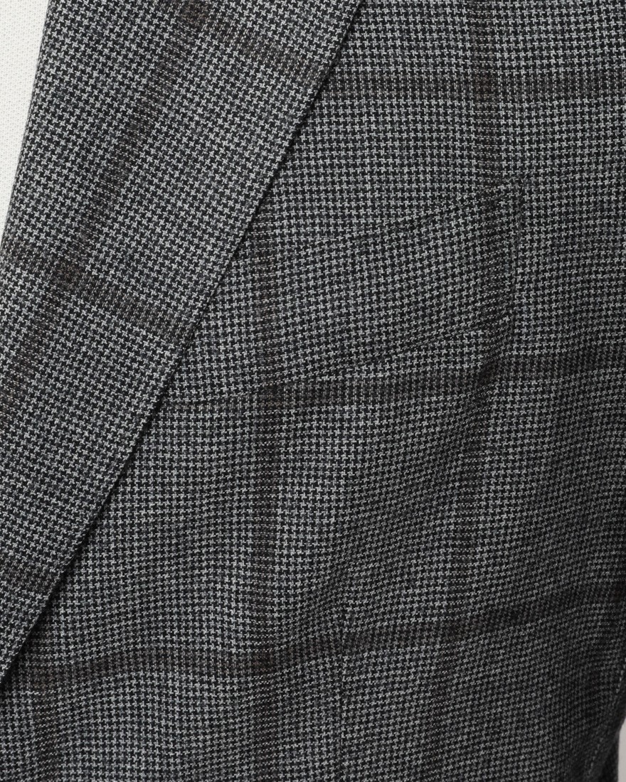 GIAMPAOLOハウンドトゥースウインドウペン シングルジャケット【MURAT】10l
