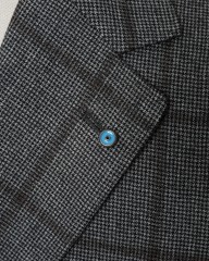 GIAMPAOLOハウンドトゥースウインドウペン シングルジャケット【MURAT】mb_09l