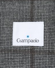 GIAMPAOLOハウンドトゥースウインドウペン シングルジャケット【MURAT】mb_18l