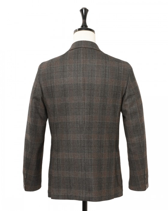 GIAMPAOLOグレンチェック シングルジャケット【MURAT】04l
