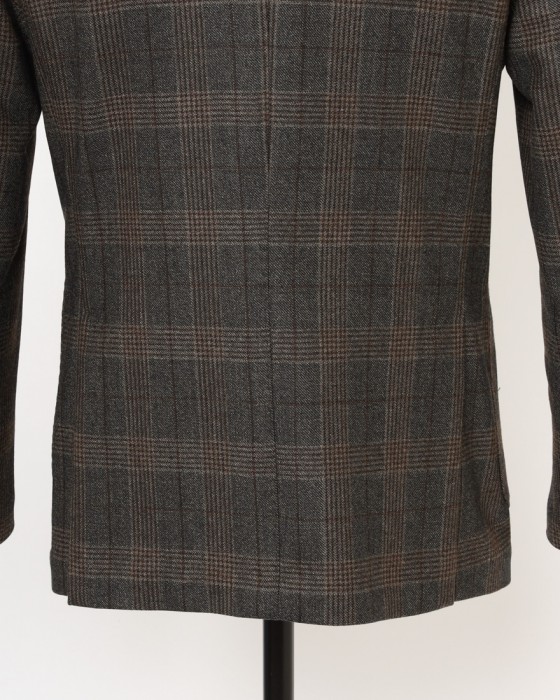 GIAMPAOLOグレンチェック シングルジャケット【MURAT】13l