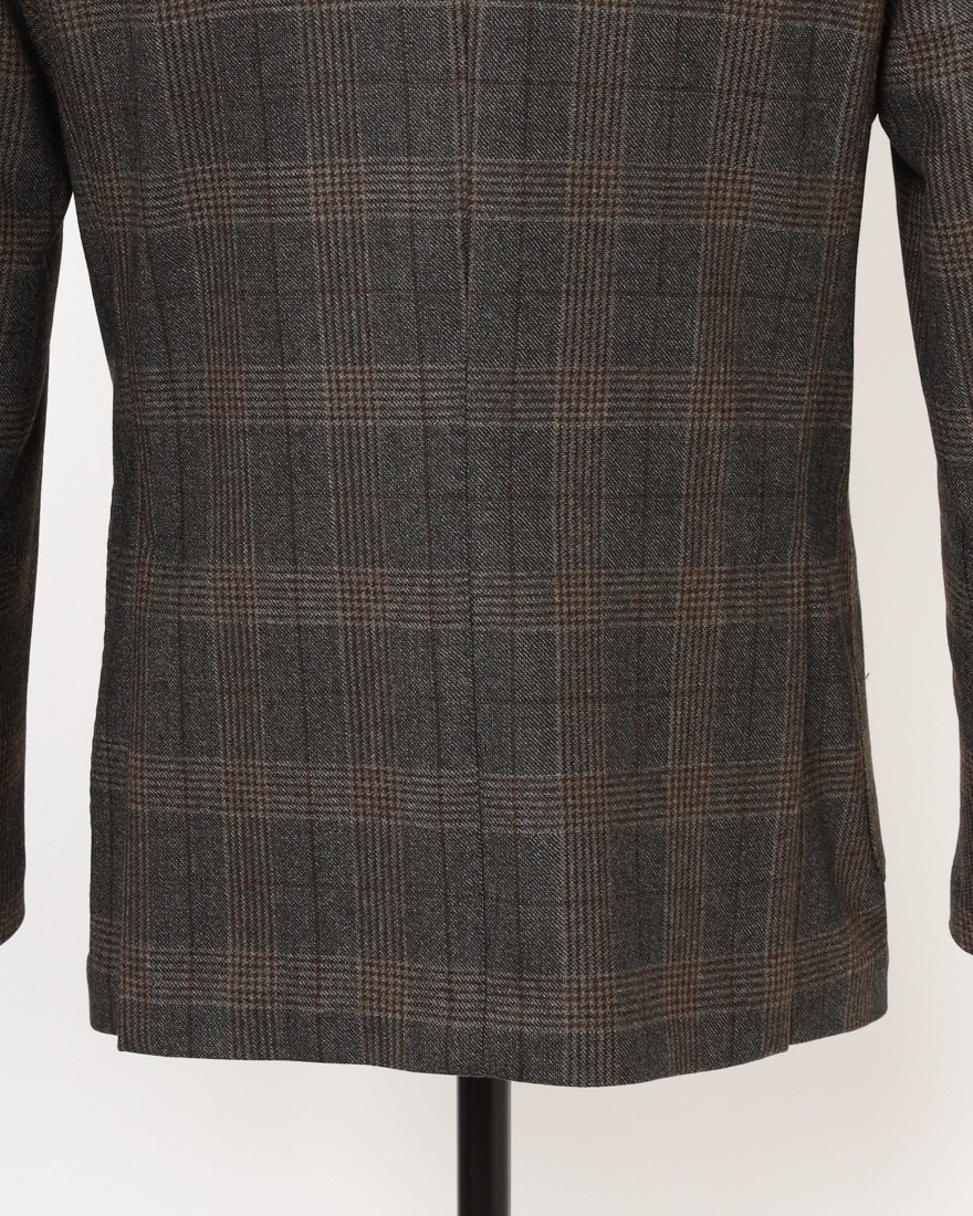 GIAMPAOLOグレンチェック シングルジャケット【MURAT】13l