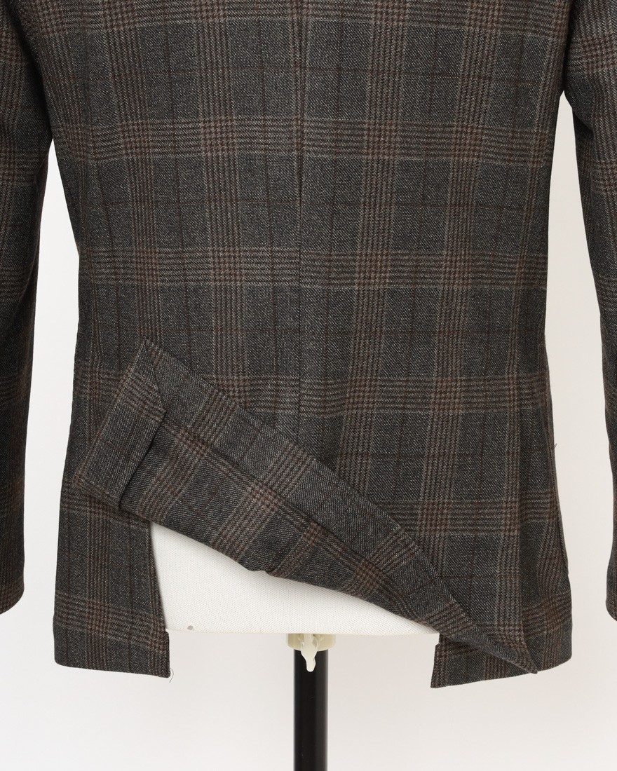 GIAMPAOLOグレンチェック シングルジャケット【MURAT】14l