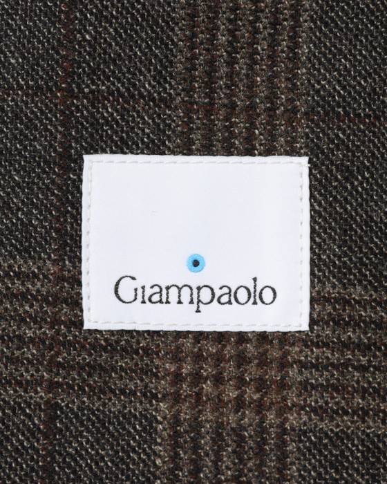 GIAMPAOLOグレンチェック シングルジャケット【MURAT】18l